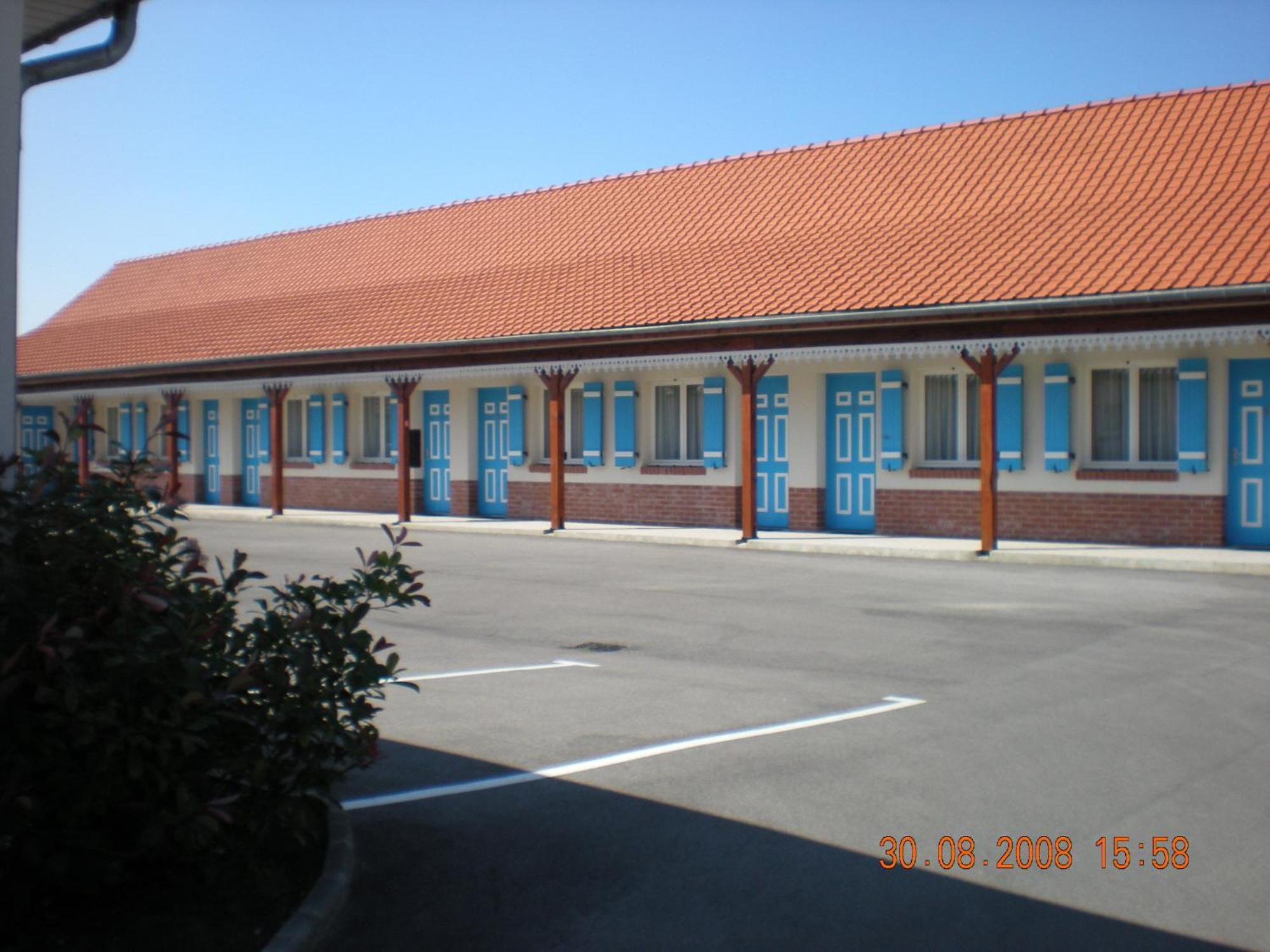 Hotel Les Augustines Quend Esterno foto