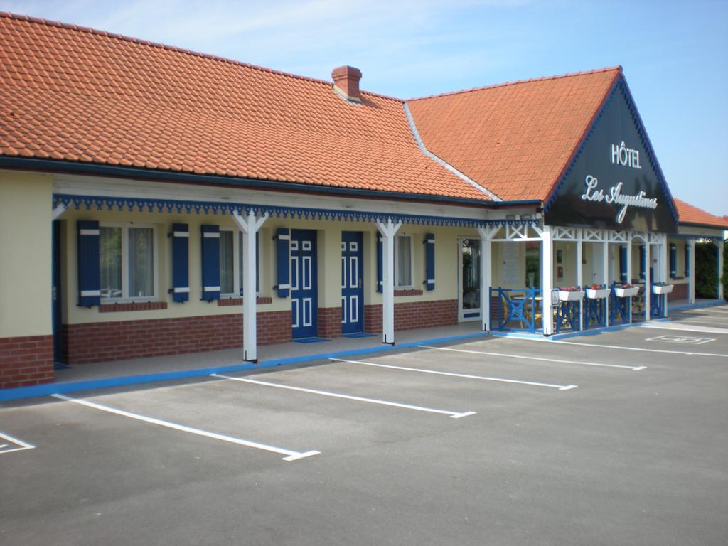 Hotel Les Augustines Quend Esterno foto