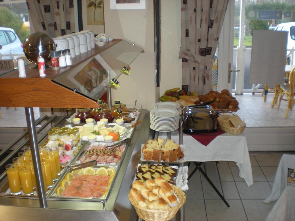 Hotel Les Augustines Quend Esterno foto