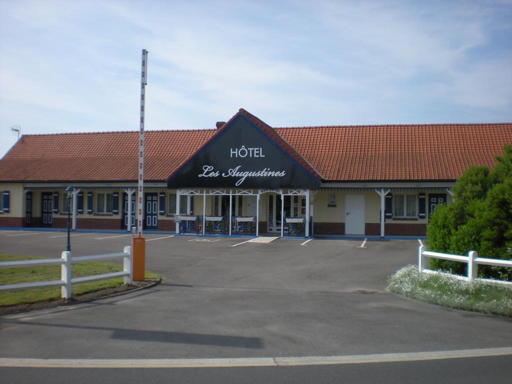 Hotel Les Augustines Quend Esterno foto
