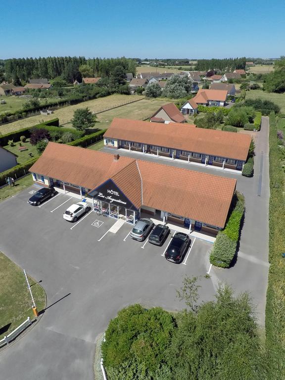 Hotel Les Augustines Quend Esterno foto