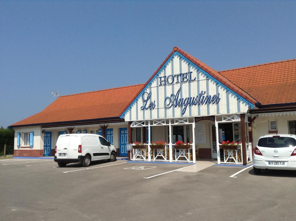 Hotel Les Augustines Quend Esterno foto